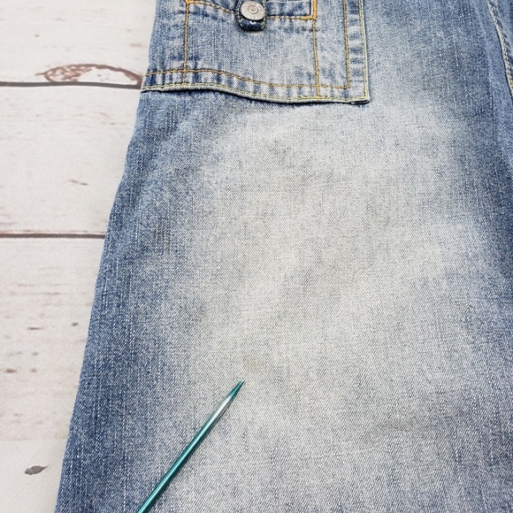 Union Bay Denim Skirt Size 3 Womens Blue Jean - Picture 3 of 5